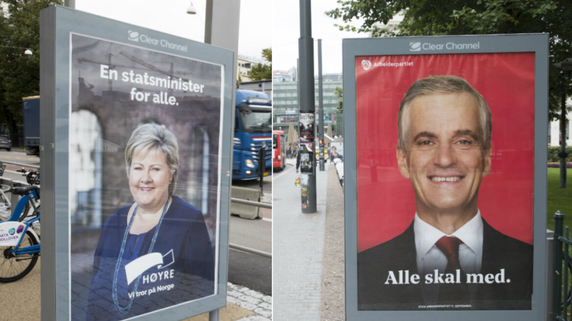 Εκλογές στη Νορβηγία: Η κεντροδεξιά συμμαχία ανανεώνει τη θητεία της στην κυβέρνηση
